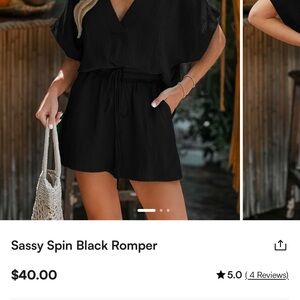 Black Romper